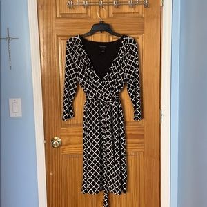 White House Black Market Patterned Dress